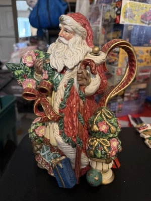 fitz and floyd santa claus products for sale | eBay