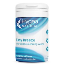 Easy Breeze Non-Toxic Cleaning Wipes 50 Count, Biodegradable Bamboo, All-Purpose