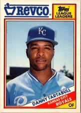 1988 Topps Revco League Leaders Danny Tartabull #26 Kansas City Royals
