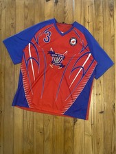 Polo Gear New York Empire Red & Blue Graphic Jersey #3 Size XL Short Sleeve