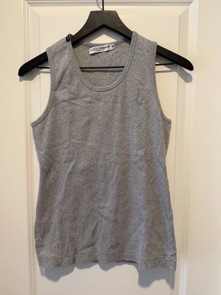 Dolce&Gabbana Cotton Tank Tops for Women for sale - eBay