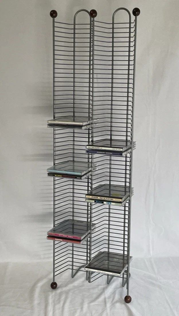Silver Metal CD & Video Racks for sale | eBay