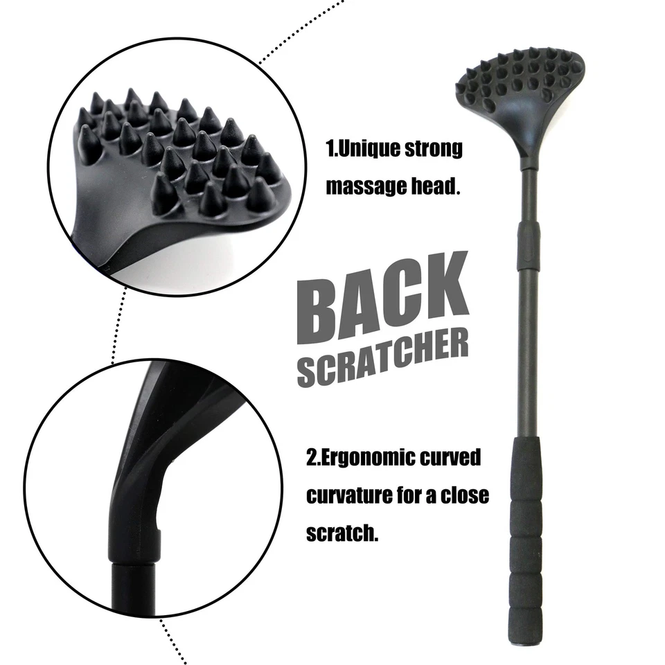 Back Scratcher for Women Men Extendable with Strong ABS Massage Head, 21inch ... - Image 4 of 4