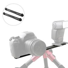 2 PCS Flash Bracket Mic Stands Camera Adjustable Microphone Holder Mount for