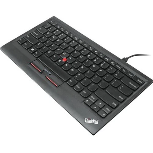 Lenovo Thinkpad Compact Usb Keyboard With Trackpoint - Us English - Cable - Usb - Image 2 of 2