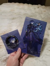 Official Genshin Impact Nod-Krai The Moon Leads Home Flins Acrylic Stand Badge
