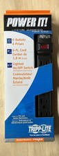 Tripp Lite PS66B 6-Outlet Power Strip 6ft Cord Surge Protector - Brand New