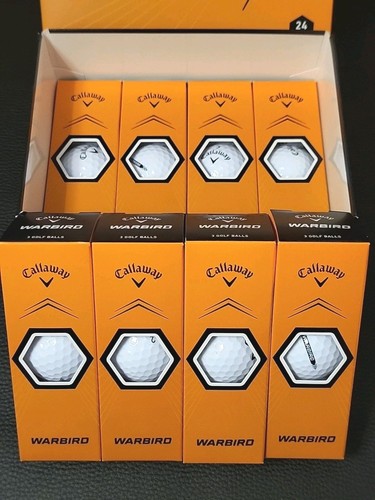 Callaway Warbird Golf Balls - 2 Boxes - 24 Balls Total - Brand New - 2 Dozen - Picture 3 of 5