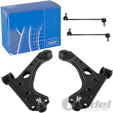 2x SKF QUERLENKER + KOPPELSTANGE VORDERACHSE passend für OPEL ADAM CORSA E X15