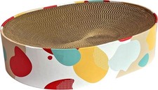 Cat Scratcher Lounge Bed Lounge Couch Indoor Cats Oval Shape 17"x13" Long
