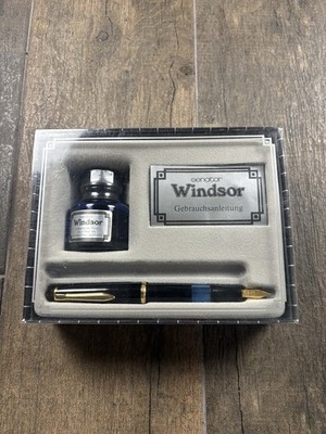 Senator Windsor 301-Fountainpen,Ink Bottle Missing Ballpoint Pen NEW