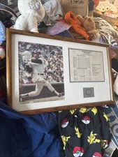 Framed Reggie Jackson Mr.October Yankees Legend HOF Autographed With CoA