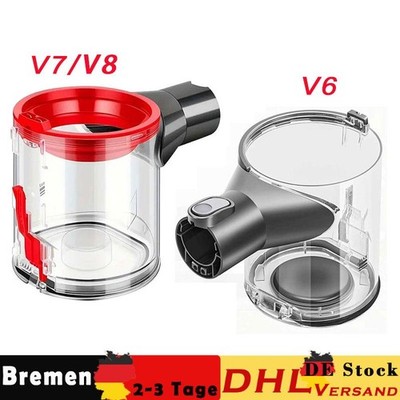 Staubbehälter Ersatz für Dyson V6 V7 V8 SV10 SV11 Behälter Groß Staub Mülleimer