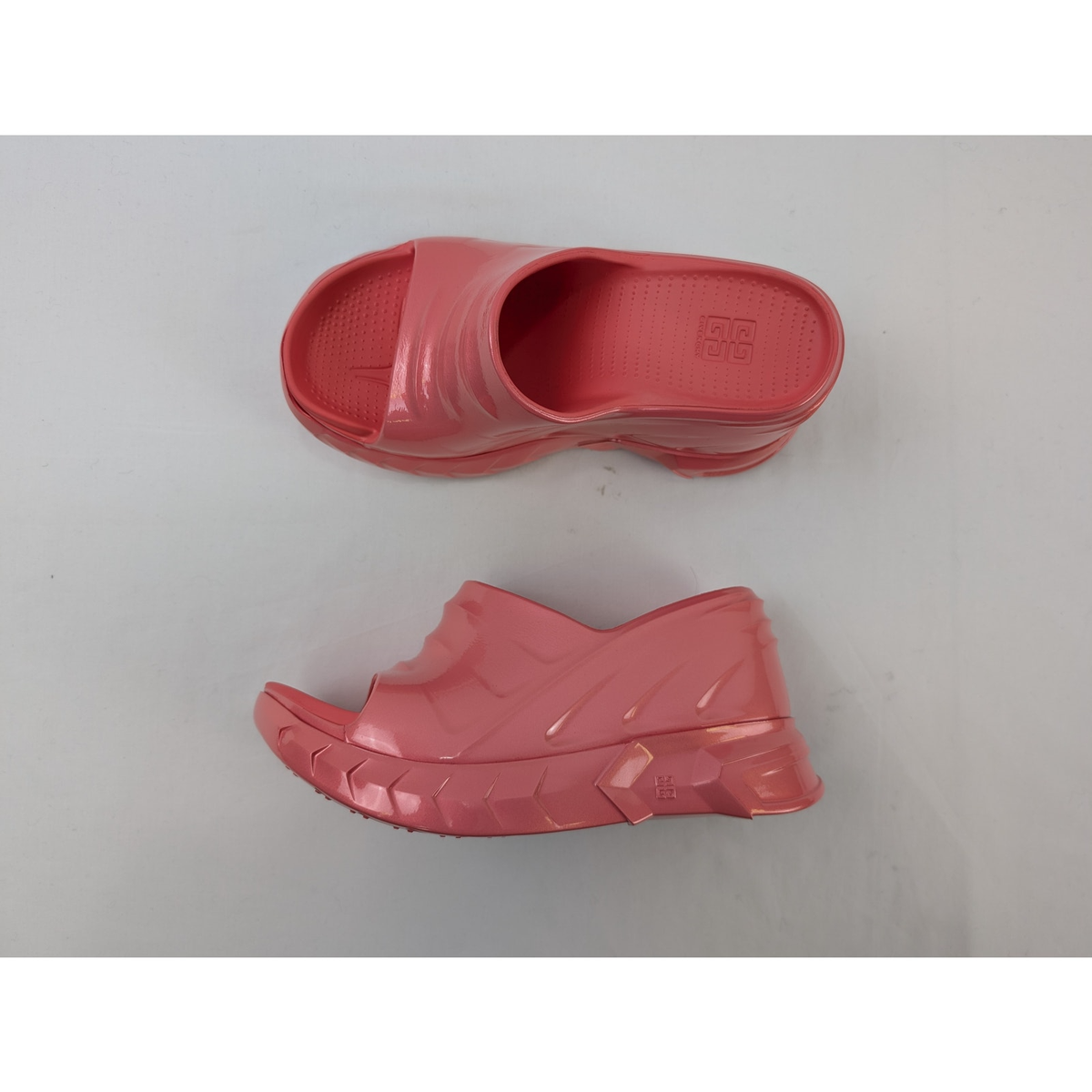 ジバンシィ GIVENCHY marshmallowサンダル厚底37/24cm Givenchy Marshmallow Sandals in Coral BNWB 40 | eBay