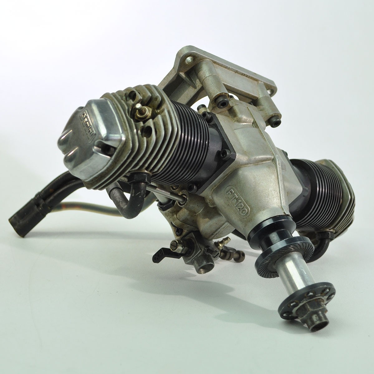 OS FT-120-Ⅱ Gemini Ⅱ GOLD O.S. FT 120 Gemini Flat Twin Engine