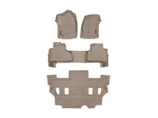 Weathertech Floorliner For 2015-2020 Chevrolet Tahoe - Full Set Tan