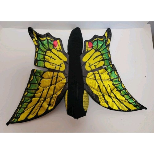 Folkmanis Raupe verwandelt sich in Schmetterling Plüschtier gelb rot grün 12 Zoll - Bild 1 von 17