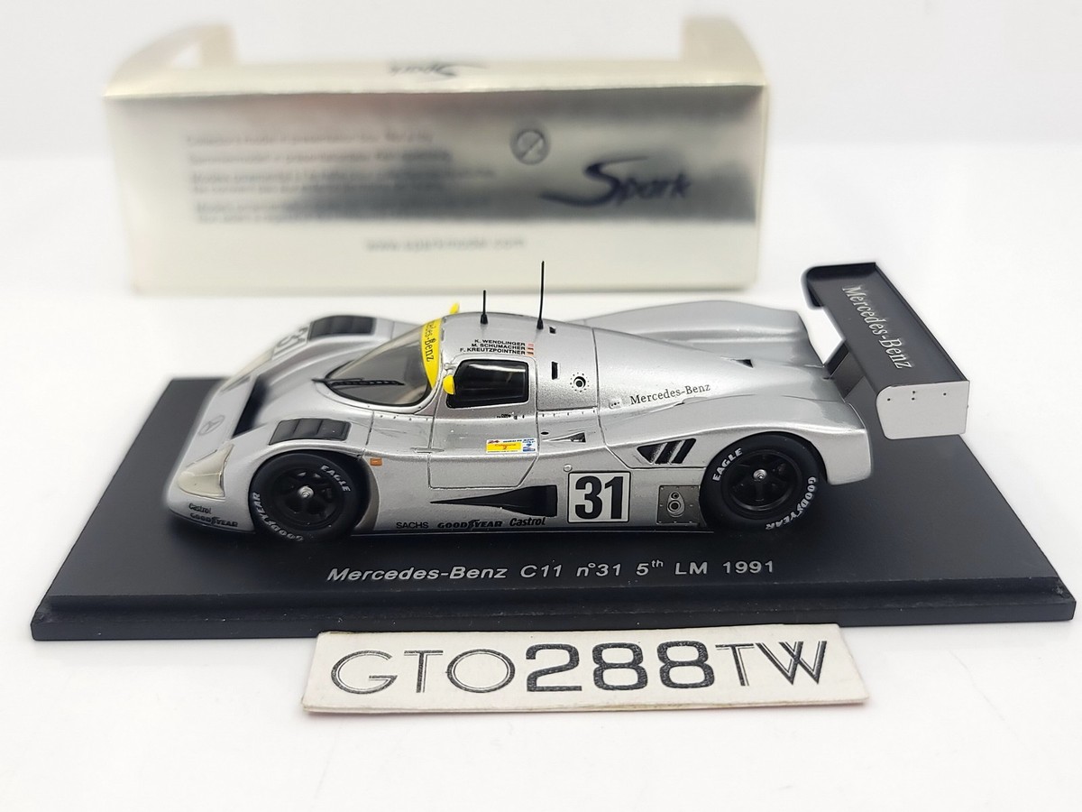 スパーク 1/43 メルセデス・ベンツ C11 #31 LM1991 スパーク 1/43 メルセデス・ベンツ C11 #31 LM1991