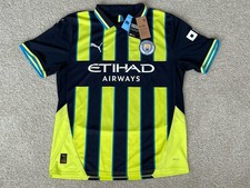 Puma Drycell Adult Manchester City 2024 Away Jersey Mens Size L