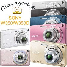 Sony Cyber-Shot DSC-W350/ W350D Digital Camera 14.1MP 4x Optical Zoom Multicolor