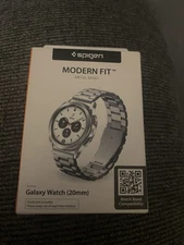 Spigen Modern Fit 316L Stainless Steel Watch Band for Galaxy Watch Ultra 20mm