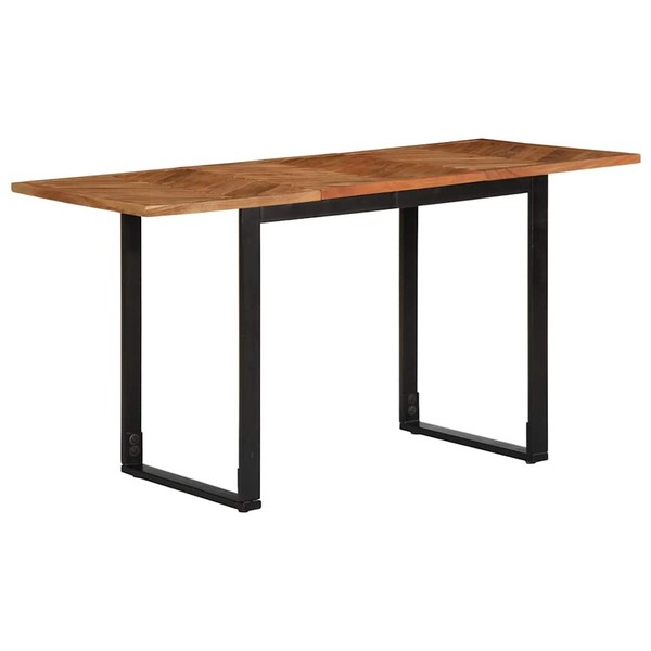 Esstisch 140X70X75 Cm Massivholz Akazie-image