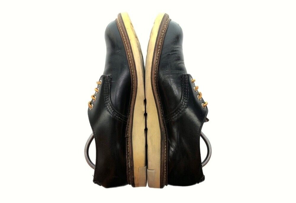 RED WING 8002 Oxford Black Leather Lace-up Shoes LowCut RED WING 8002 Oxford Black Leather Lace-up Shoes LowCut