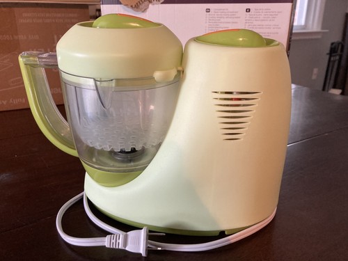 Beaba Babycook 4 in 1 Vintage Fornello a Vapore e Frullatore, Macchina per Alimenti per Bambini - Foto 2 di 4