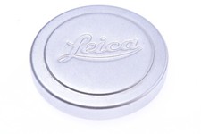LEICA M GENUINE CHROMED BRASS LENS FRONT CAP E39, A42, 42MM DIAMETER