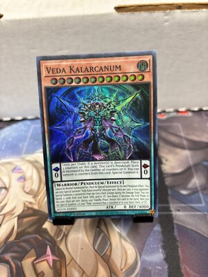 Yu-Gi-Oh! Veda Kalarcanum 1st Ed. AGOV-EN005 Super Rare NM/LP x1