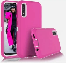 For Samsung Galaxy A50 Heavy Duty Defender Case Shockproof Cover Belt Clip