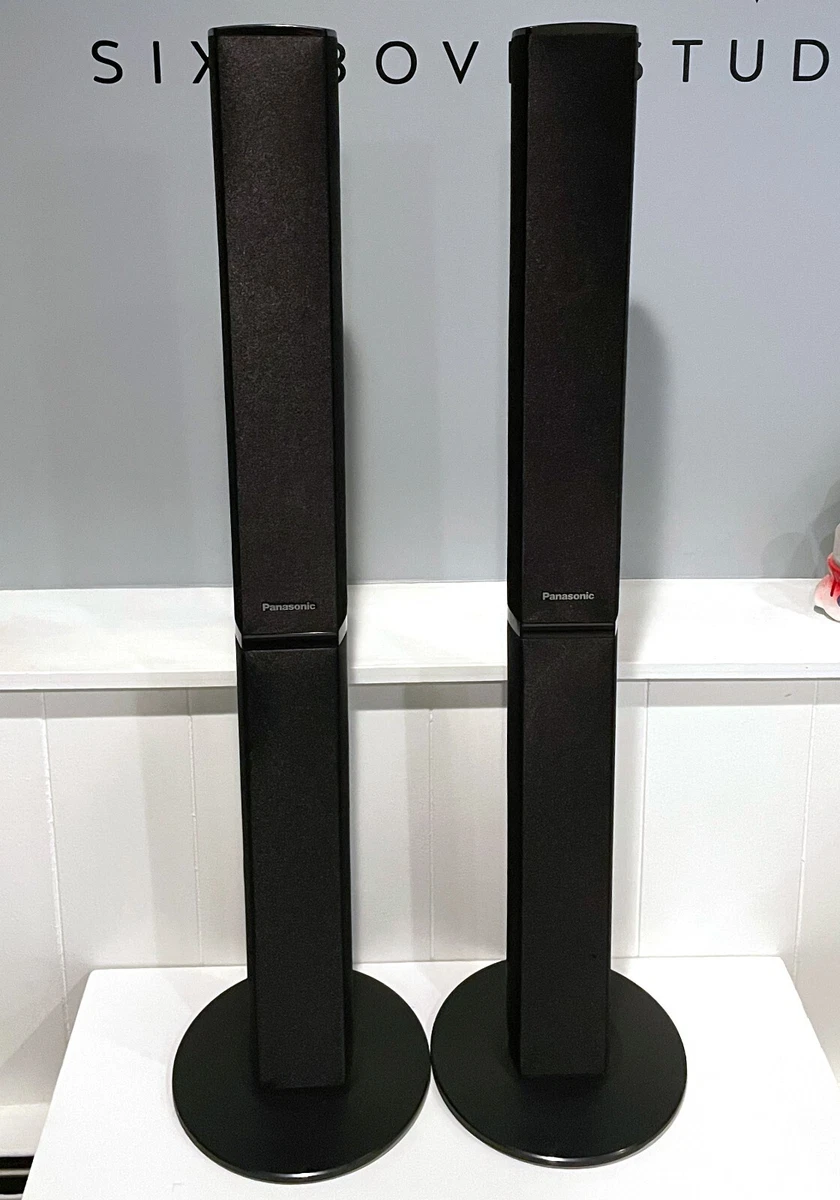 Front tower store speakers