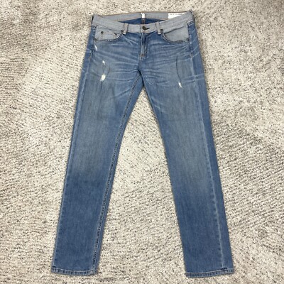 Rag Bone Dre Jeans Womens 28 (Actual 32x31) *STAINS* Stretch