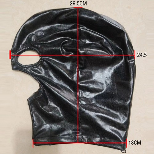 Unisex Balaclava Elastic Spandex Zentai Hood Mask Party Events Cosplay Costumes - Picture 17 of 27