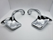 Juego De Manivelas Cromadas Para Ventilación Y Ventana Trasera De Chevy Impala 1961-1964 | Repuesto Directo YMC