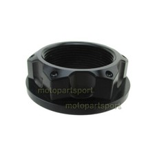 Billet Aluminum Steering Stem Head Nut M24x 1 For Suzuki Yamaha Honda Motorcycle