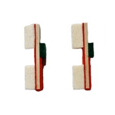 Vertical Piano Bass Damper Head Set With Felt Replacement - Piano Repair Part