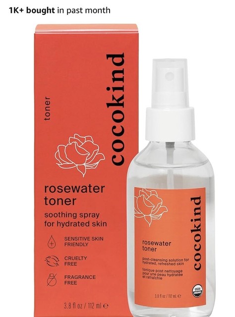 Cocokind Rosewater Facial Toner