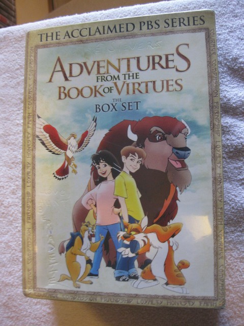 Adventures from the Book of Virtues (3 DVD) Box Set Porchlight NEW