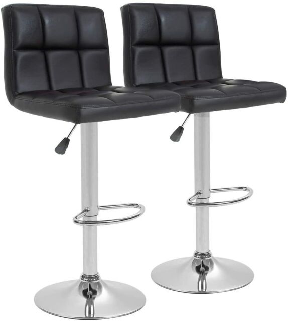 Modern Adjustable Synthetic Leather, Best Counter Height Swivel Stools