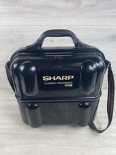 Sharp Vintage Retro Vhs Hardcase Black Bit Great Condition    