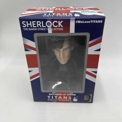 NEW - Titans 4.5'' Exclusive Sherlock Benedict Cumberbatch Vinyl Figure