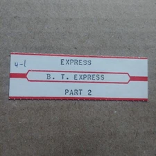 B.T. EXPRESS Express/Part 2 JUKEBOX STRIP Record 45 rpm 7"
