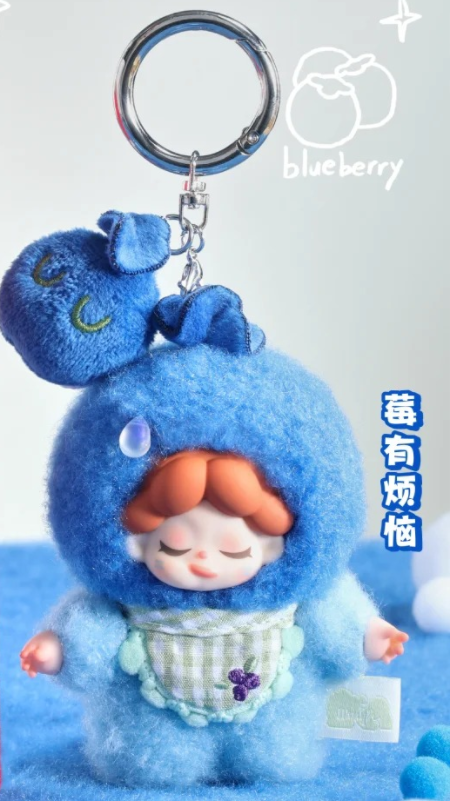 Blueberry - DODO SUGAR Wendy Fruity Party MIni Plush BlindBox