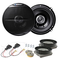 Blaupunkt Lautsprecher FüR Audi A2 1999-2005 Heck TüR Hinten 2-Wege 280W #AD3D