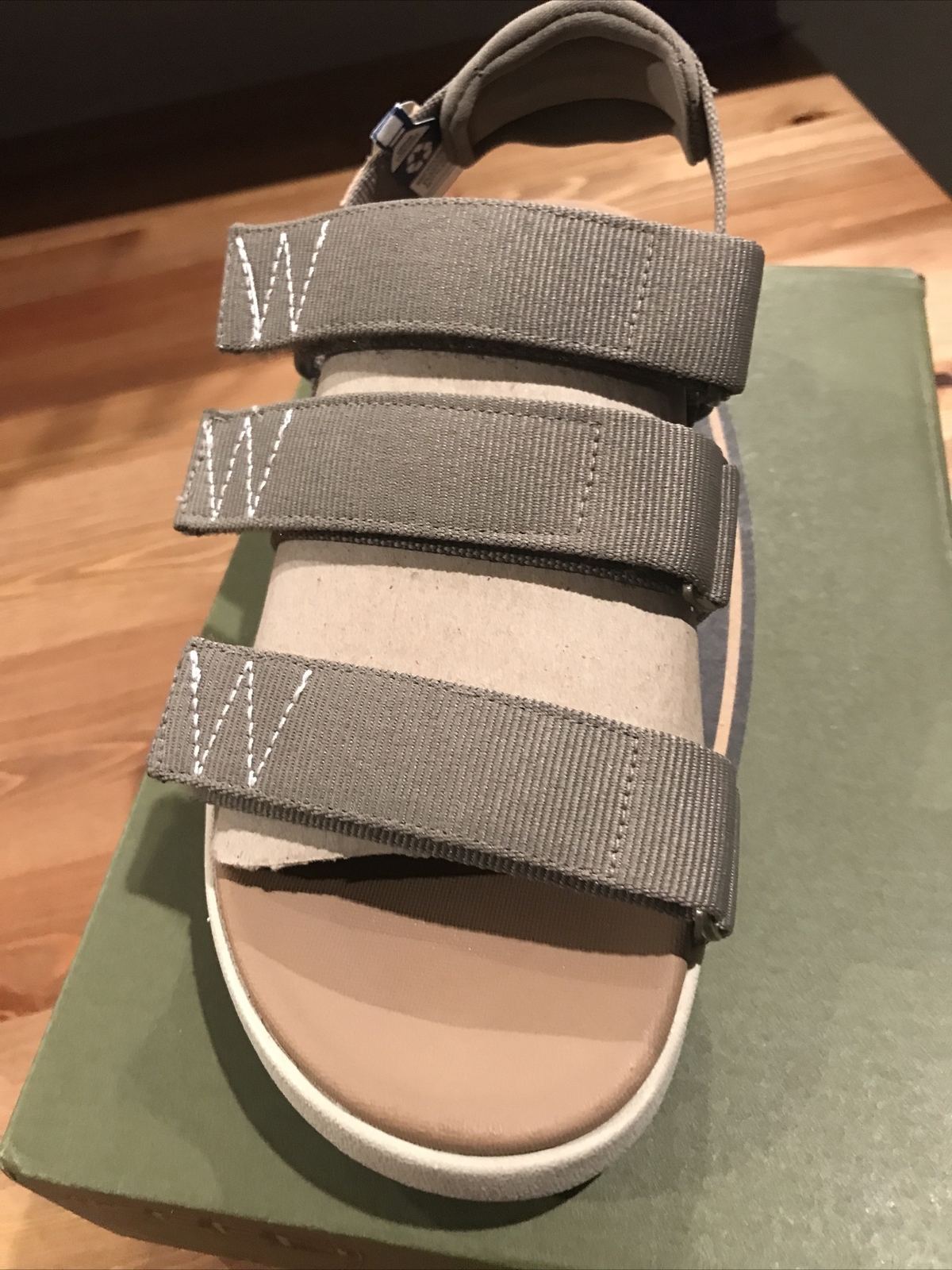 Sandali donna KEEN Elle con cinturino sul retro casual plateau brindle betulla 6 5 nuovi