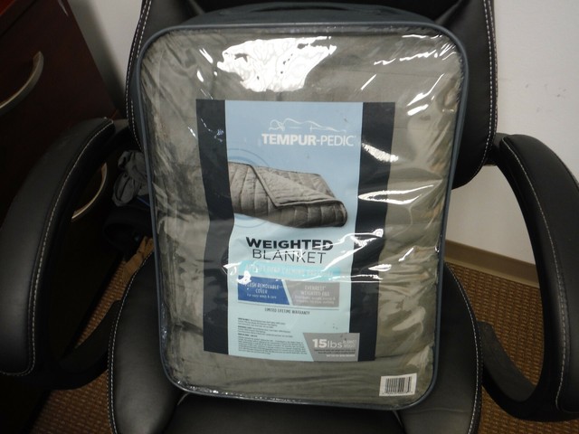 New Tempur-Pedic Weighted Blanket 15lbs 72”L x 48”W *** FreE ShiPPinG