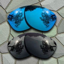 Sky Blue&Grey Black Polarized Lenses Replacement For-Oakley Stringer OO9315