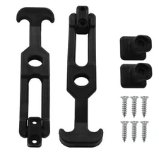 2 Pack Flexible Rubber T-Handle Hasp Draw Latch for Tool Box Cooler Golf Cart