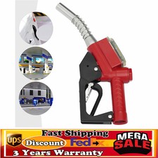 1" Fuel Gasoline Diesel Petrol Oil Delivery Gun Nozzle Dispenser & Flow Meter]